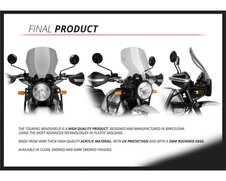 ROYAL ENFIELD HIMALAYAN 410 [2020] — Туристический экран — Тонированный