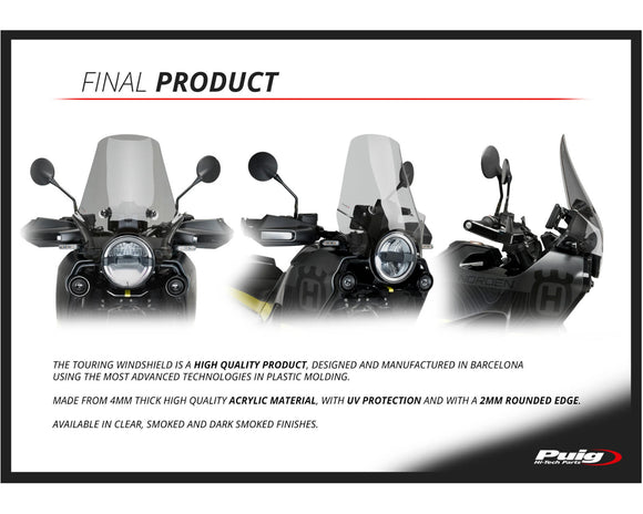 HUSQVARNA NORDEN 901 EXPEDITION [2025] – Tourenscheibe – Transparent