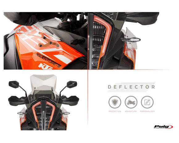 KTM 1290 SUPER ADVENTURE T [2023] – Øvre deflektor – Gjennomsiktig