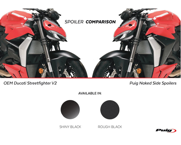 DUCATI STREETFIGHTER V2 [2024] – Carénage côté pare-brise nu