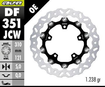 Suzuki Dl 650 V-Strom XT ABS [2026] - BRAKE DISC FLOATECH WAVE – bild 2