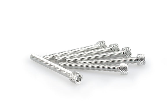 KTM RC 390 [2025] – Porcas em alumínio anodizado – prata