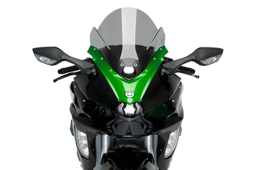 KAWASAKI NINJA H2 SX SE [2025] – Z-Racing Screen – Sort