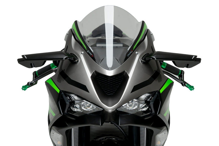 KAWASAKI ZX-6R NINJA [2025] — Экран Z-Racing — сильная тонировка