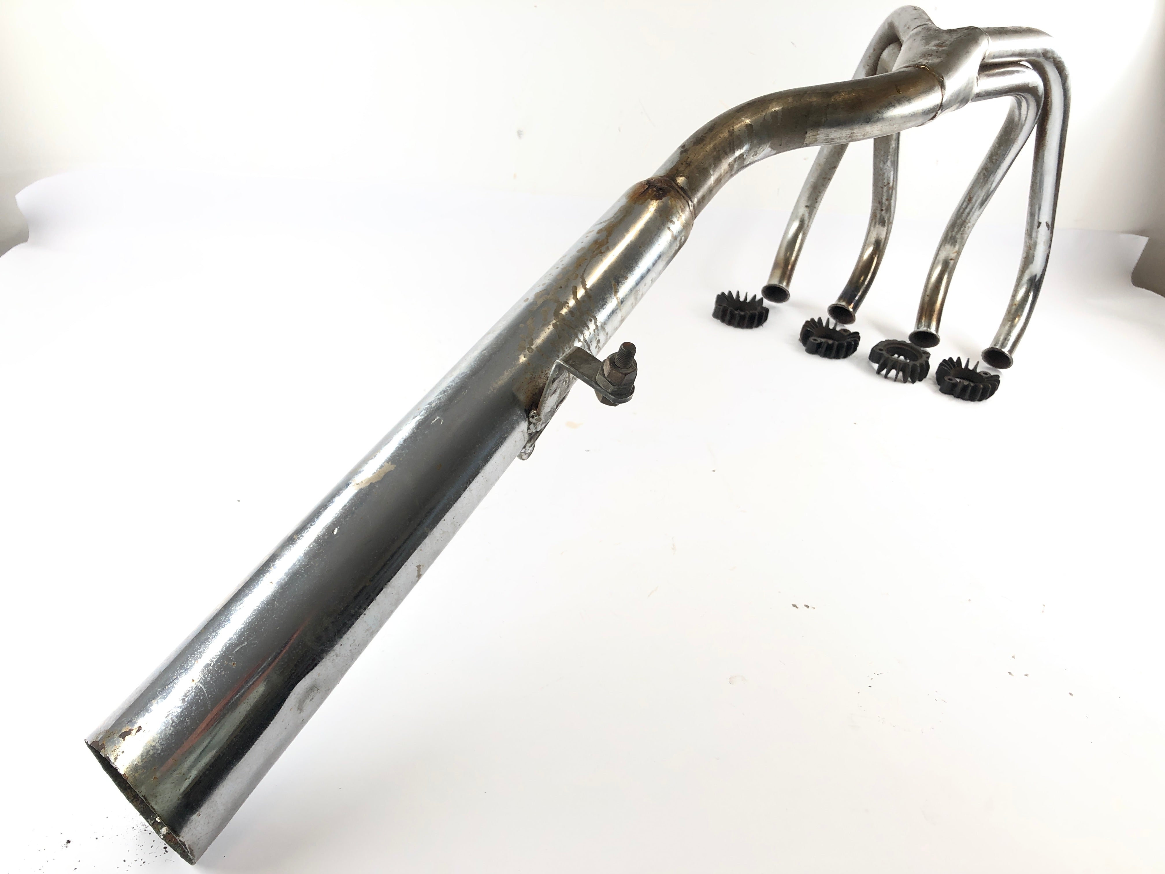 Moto Guzzi GTS 400 [Benelli] - Manifold Extract Complete System 4 in 1