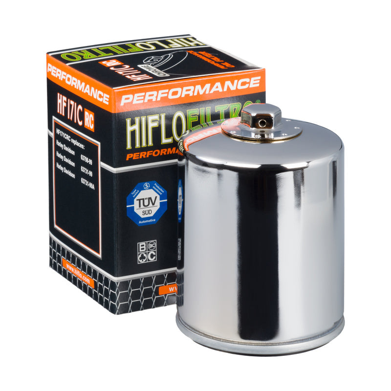 Harley-Davidson Low Rider S FXLRST [HIFLOFILTRO] - HIFLOFILTRO Performance Ölfilter Chrom