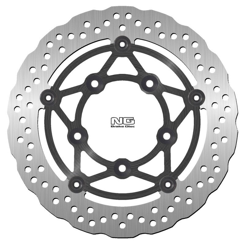 Kymco Ak 550 [NG BRAKE DISC] - Disco de freio flutuante ondulado