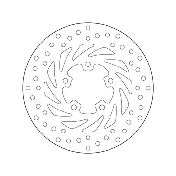 Aprilia St 125 [BREMBO] - Серия Oro, круглый жесткий тормозной диск - 0