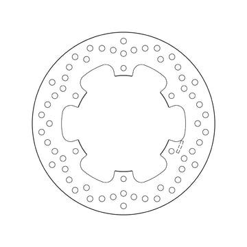 Yamaha Tdr [BREMBO] - Serie Oro rund starr Bremsscheibe
