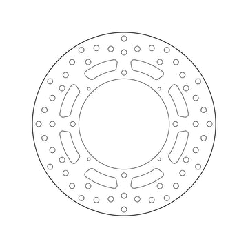 Honda Xr 600 [BREMBO] - Series Oro rund stiv bremseskive