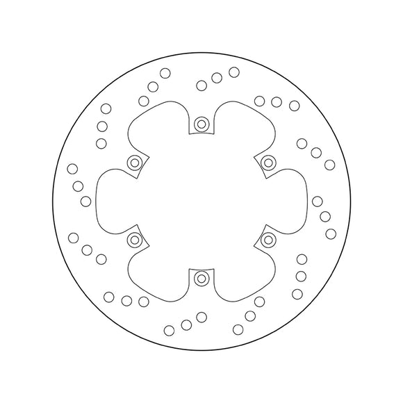Bmw F 650 Gs Dakar [BREMBO] - Serie Oro rund starr Bremsscheibe