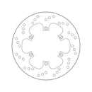 Benelli Bn 302 [BREMBO] - Serie Oro rund starr Bremsscheibe-2