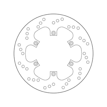 Bmw F 650 Gs Twin [BREMBO] - Serie Oro rund starr Bremsscheibe - 0