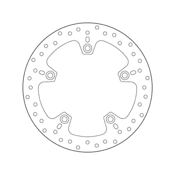 Bmw F 800 Gs [BREMBO] - Okrągła sztywna tarcza hamulcowa serii Oro - 0