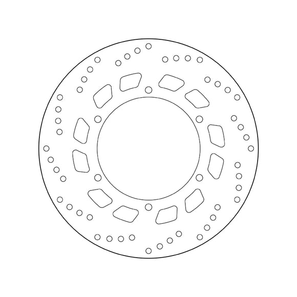 Yamaha Fj 1200 [BREMBO] - Serie Oro rund starr Bremsscheibe