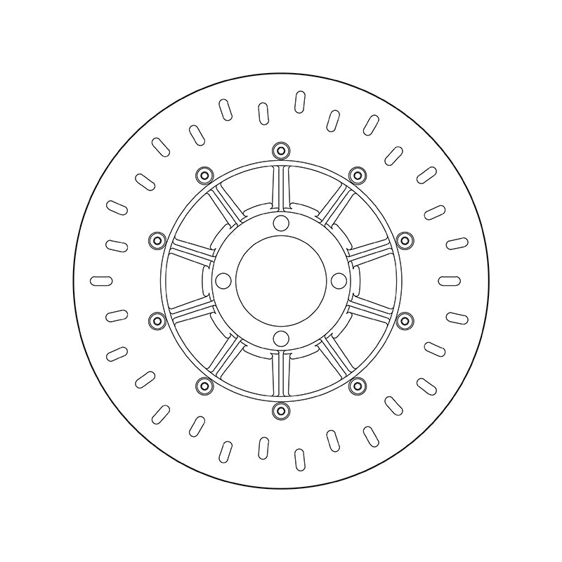 Bmw K 100 Rt [BREMBO] - Serie Oro Disco freno tondo rigido