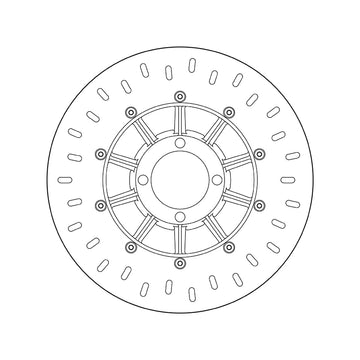 Bmw K 100 Rt [BREMBO] - Serie Oro rund starr Bremsscheibe - 0