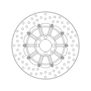 Bmw K 1100 [BREMBO] - Disco de freio rígido redondo Série Oro-2