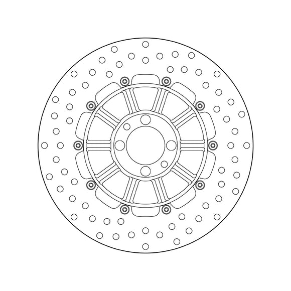Bmw K 1100 [BREMBO] - Disco de freio rígido redondo Série Oro