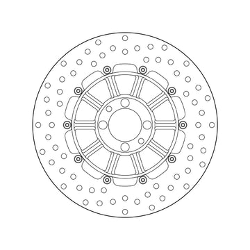 Bmw K 1100 Lt 100 [BREMBO] - Disco de freio rígido redondo Série Oro - 0