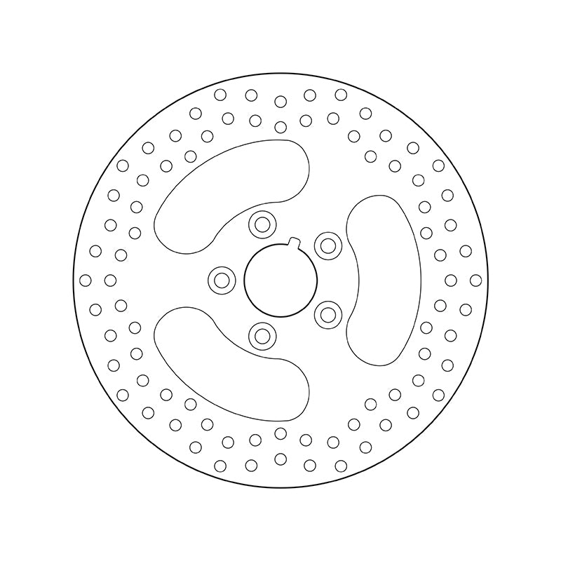 Harley Davidson Flstc [BREMBO] - Serie Oro rund starr Bremsscheibe