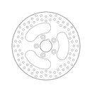 Harley Davidson Flstf [BREMBO] - Serie Oro ronde stijve remschijf-2