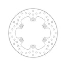 Yamaha Rd 500 [BREMBO] - Serie Oro rund starr Bremsscheibe