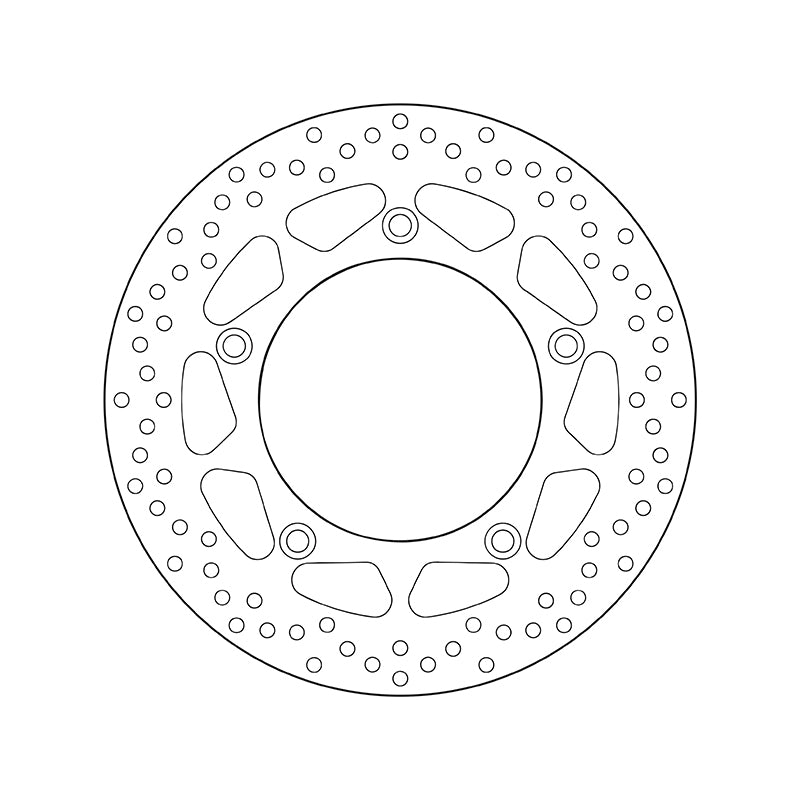 Yamaha T-Max 560 Tech Max [BREMBO] - Okrągła sztywna tarcza hamulcowa serii Oro