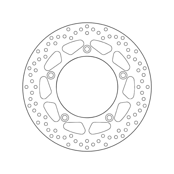 Yamaha T-Max 560 Tech Max [BREMBO] - Serie Oro rund starr Bremsscheibe