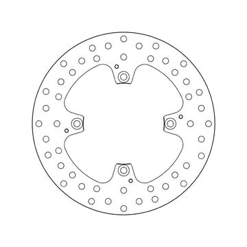 Ducati Hypermotard 950 [BREMBO] - Serie Oro rund starr Bremsscheibe - 0