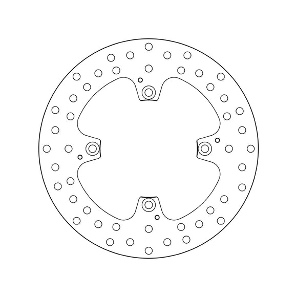 Ducati Hyperstrada 821 [BREMBO] - Okrągła sztywna tarcza hamulcowa serii Oro