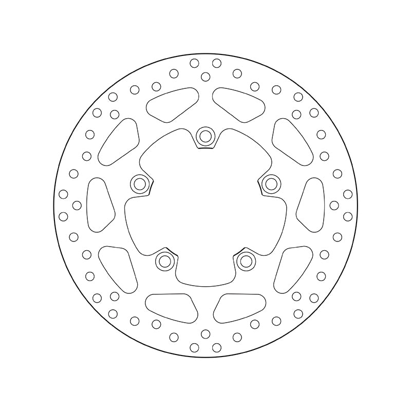 Triumph Tiger 1200 Explorer [BREMBO] - Serie Oro rund starr Bremsscheibe