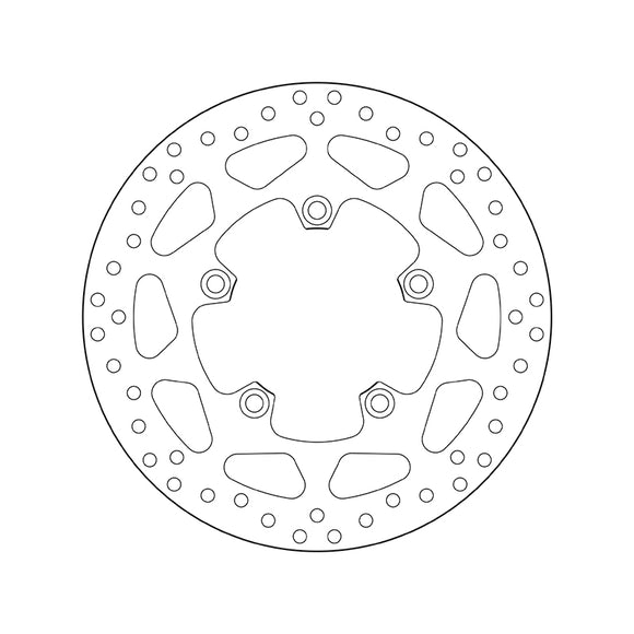 Triumph Tiger Explorer Xr [BREMBO] - Serie Oro rund starr Bremsscheibe