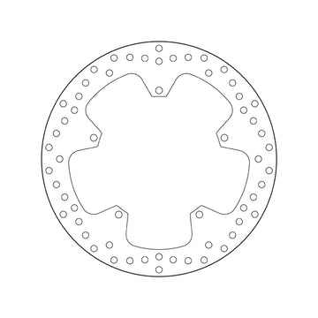 Yamaha Yzf 125 [BREMBO] - Series Oro rund stiv bremseskive
