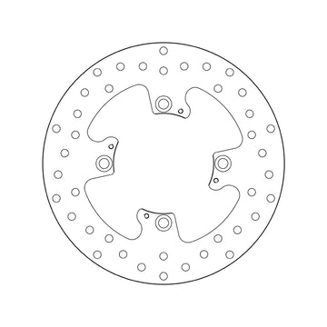 Triumph Street Twin 900 [BREMBO] - Serie Oro rund starr Bremsscheibe