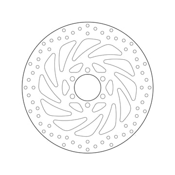 Ktm Duke 125 [BREMBO] - Serie Oro rund stel bromsskiva