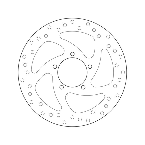 Ducati Desertx [BREMBO] - シリーズ Oro ラウンド リジッド ブレーキ ディスク