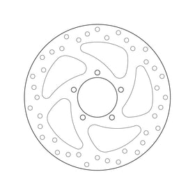 Ducati Multistrada 1260 [BREMBO] - Okrągła sztywna tarcza hamulcowa serii Oro - 0