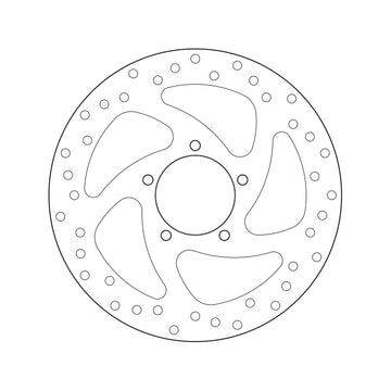 Ducati Multistrada 1260 [BREMBO] - Serie Oro rund starr Bremsscheibe - 0