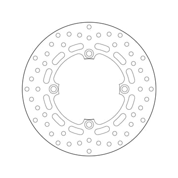 Honda Crf 1000 Africa Twin [BREMBO] - Serie Oro rund starr Bremsscheibe - 0