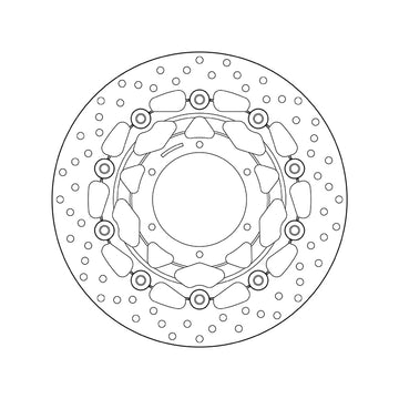 Honda Cb 900 [BREMBO] - Serie Oro rund schwimmend Bremsscheibe - 0