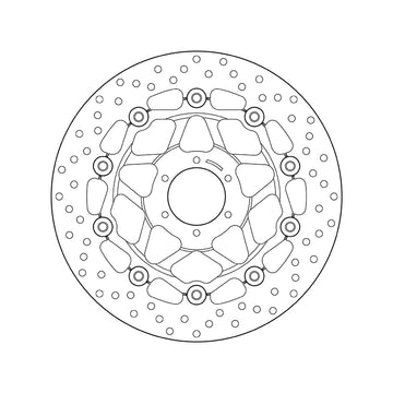 Honda Cb 600 F Hornet [BREMBO] - Disco de freio flutuante redondo Série Oro - 0