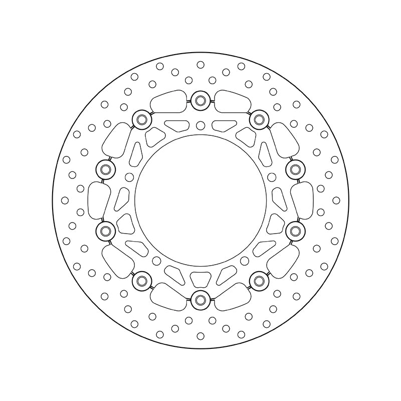 Yamaha Tracer 7 700 [BREMBO] - Series Oro round floating brake disc