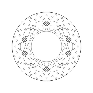 Yamaha Tracer 7 700 [BREMBO] - Disco de freno flotante redondo Serie Oro