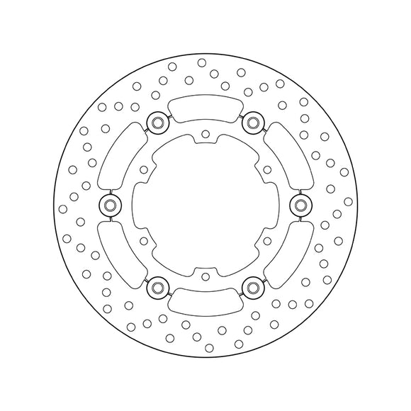 Ktm 1050 Adventure [BREMBO] — круглый плавающий тормозной диск серии Oro
