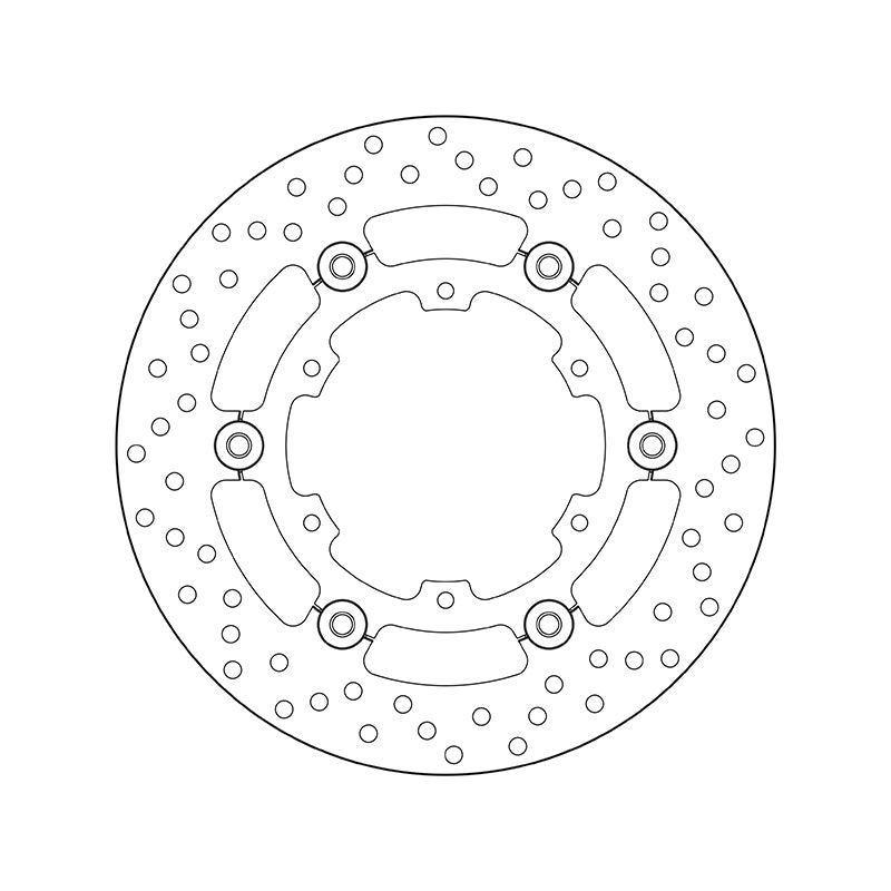 Ktm 1290 Super Adventure S [BREMBO] - Series Oro rund flytende bremseskive