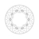 Yamaha Tracer 700 [BREMBO] - Disco de freio redondo flutuante Série Oro