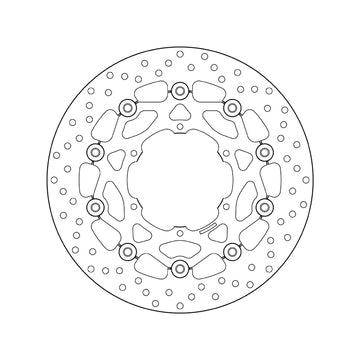 Bmw F 650 Cs Scarver [BREMBO] - Serie Oro rund schwimmend Bremsscheibe - 0