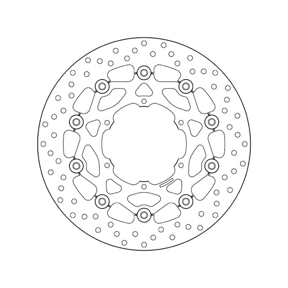 Bmw F 650 Cs Scarver [BREMBO] - Serie Oro rund schwimmend Bremsscheibe