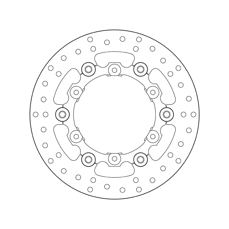 Husqvarna Supermoto 701 [BREMBO] - Serie Oro rund schwimmend Bremsscheiben - paarweise